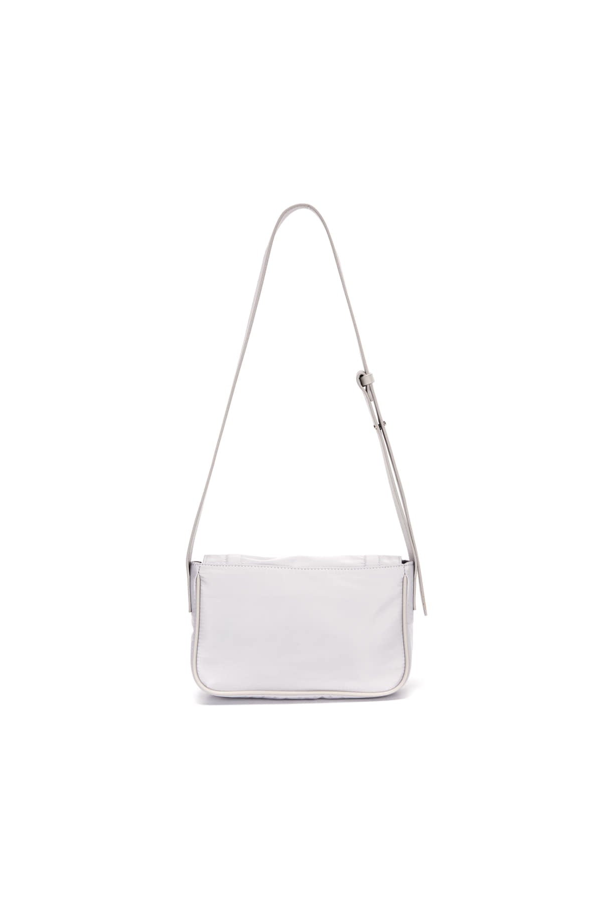 MATIN KIM CRISP MINI BUCKLE BAG IN LIGHT GREY(直播價至今晚23:59)