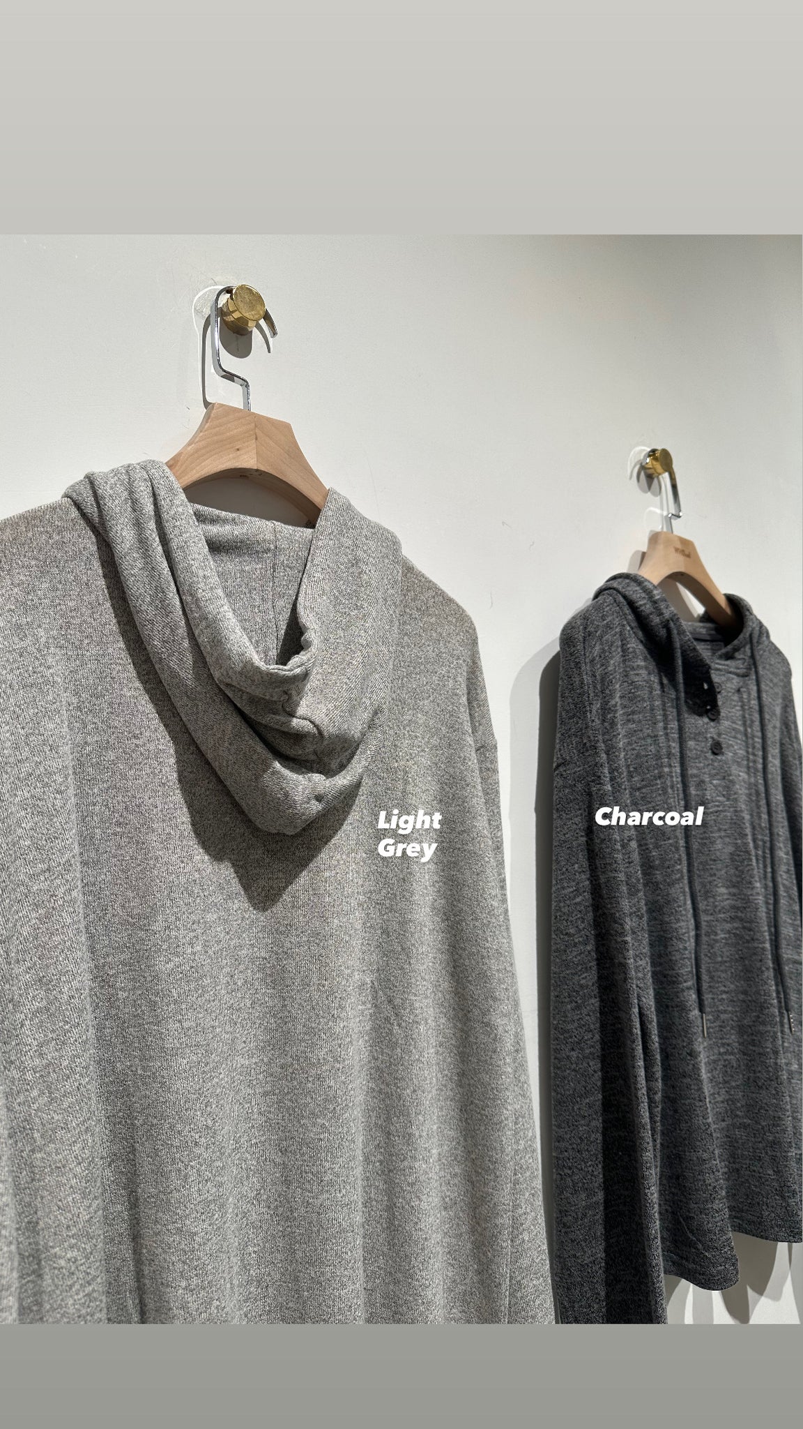 Marble Grey Hoodies