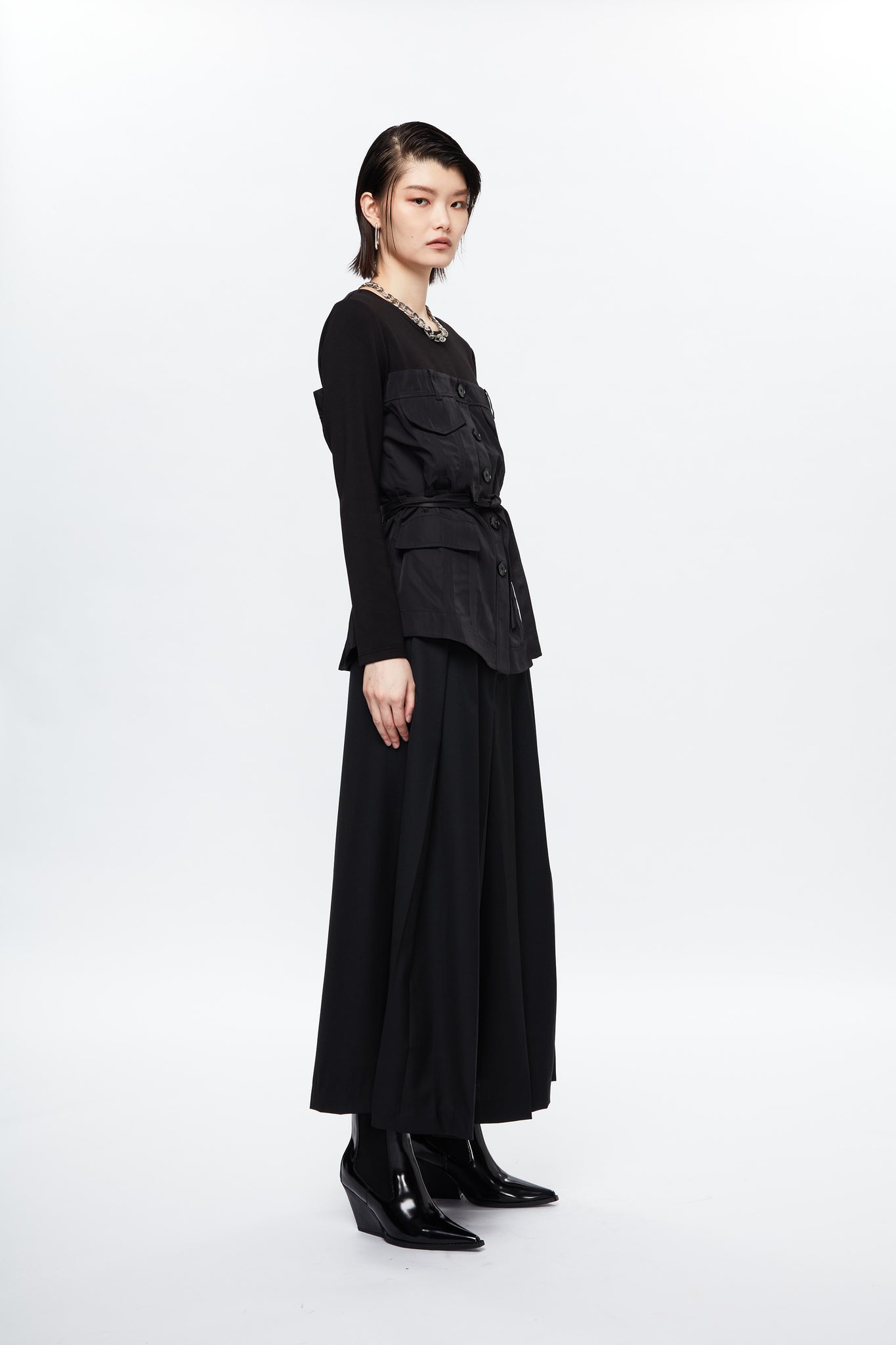 KEN"DO" Bouquet Top Black