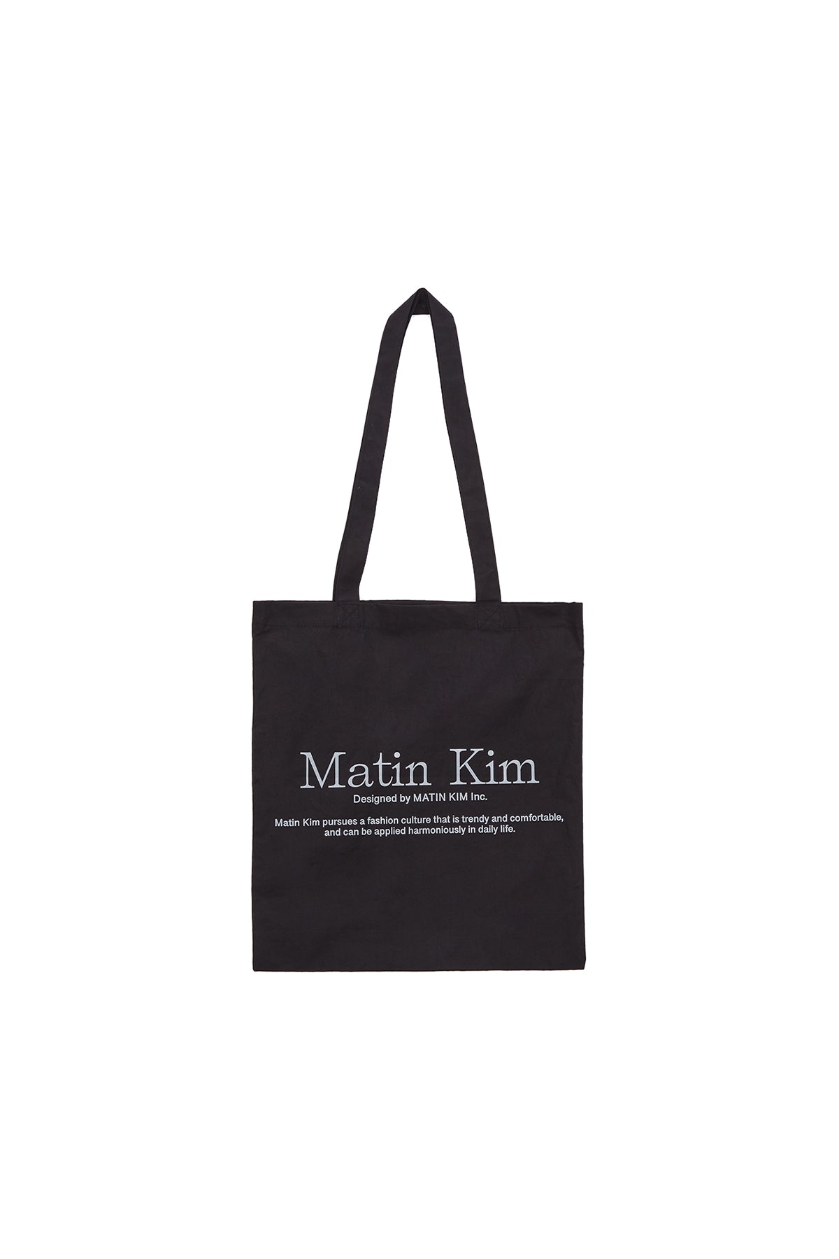 MATIN POPPIN ECOBAG IN BLACK