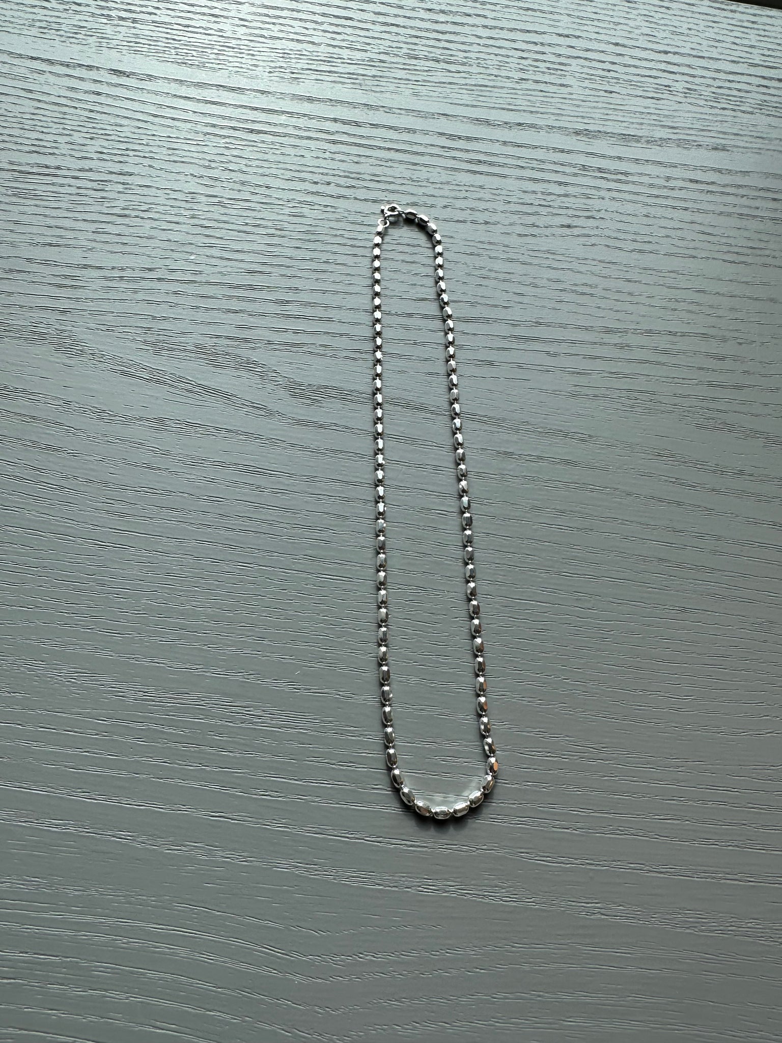 Necklace 2 - Reflective Oval Dots Necklace