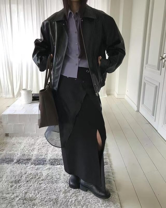 Thin Belt Skirt