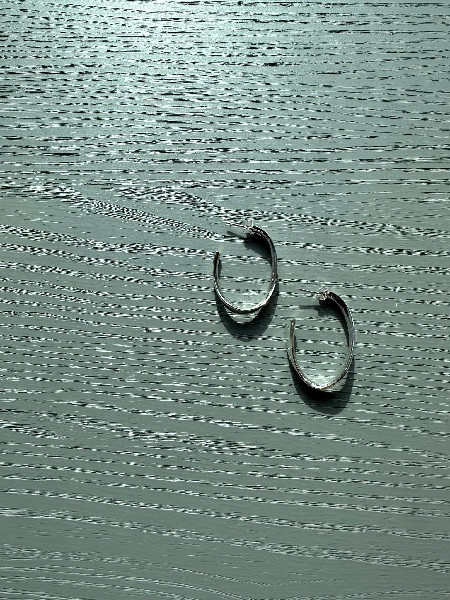 Earrings 7 - Long Curving Earrings