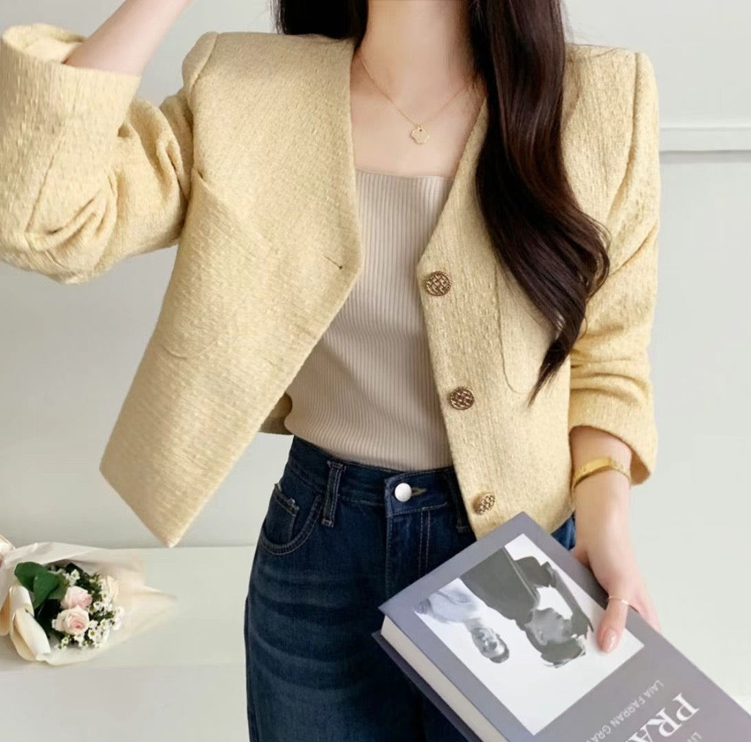 Boxy Tweed Jacket