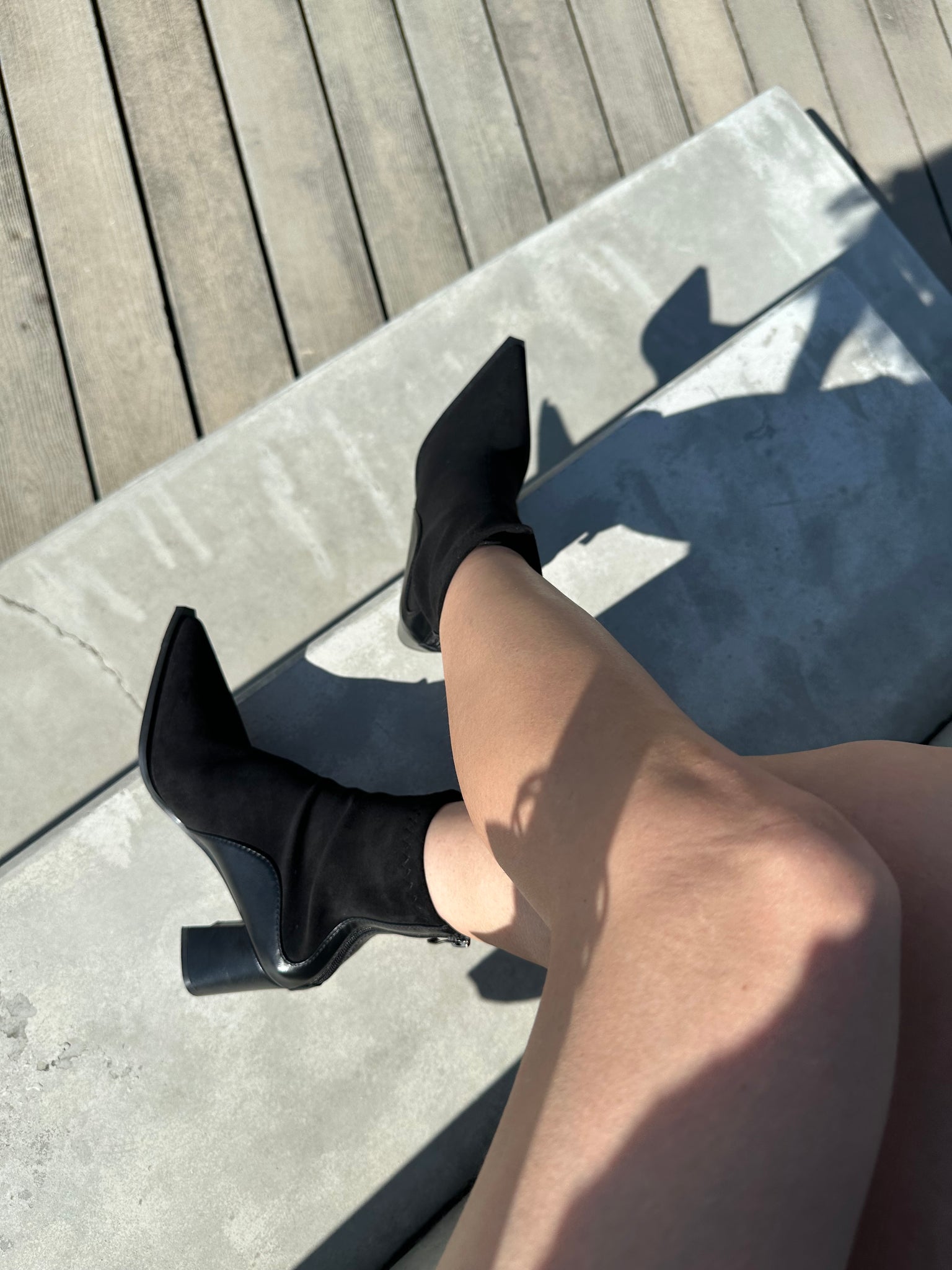 Lamb Leather Suede Ankle Boots (15-18Oct $468, 之後批發價$498)