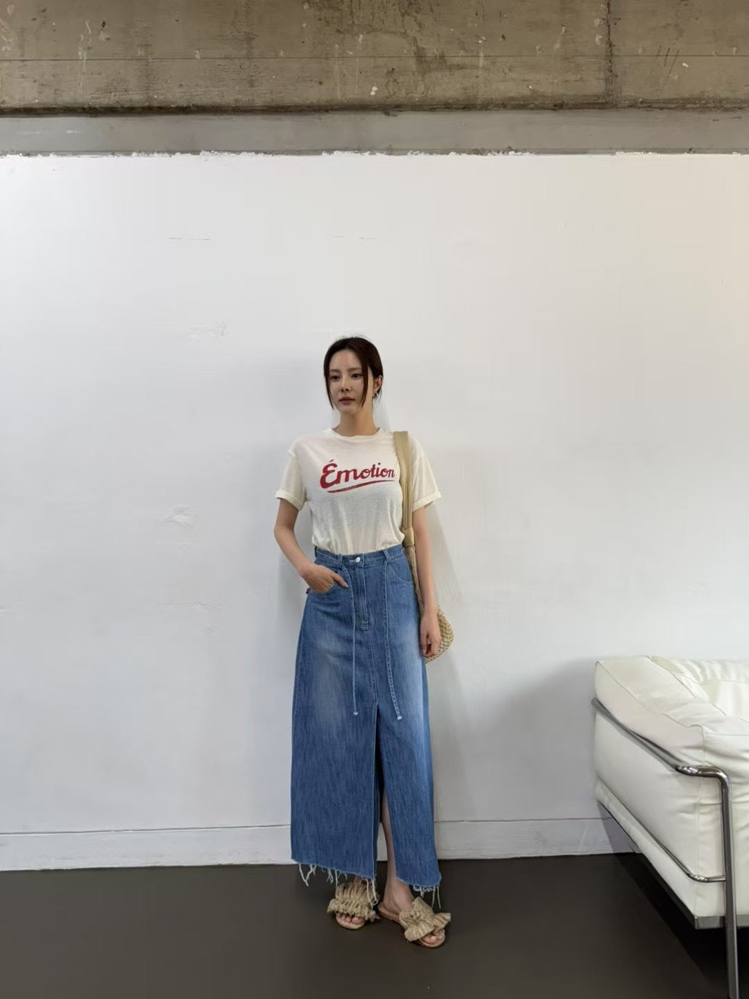 Monty's Pick Denim Skirt
