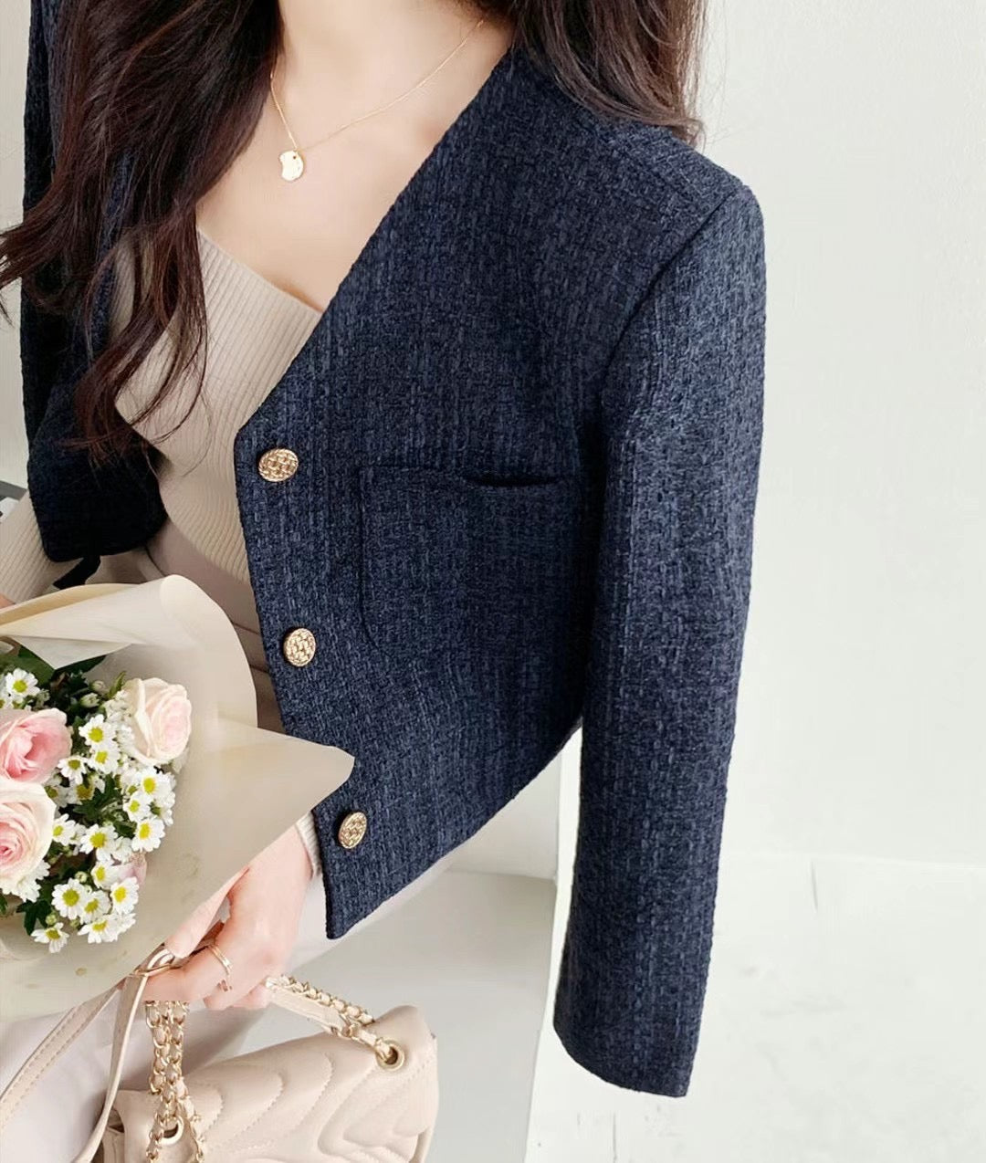 Boxy Tweed Jacket