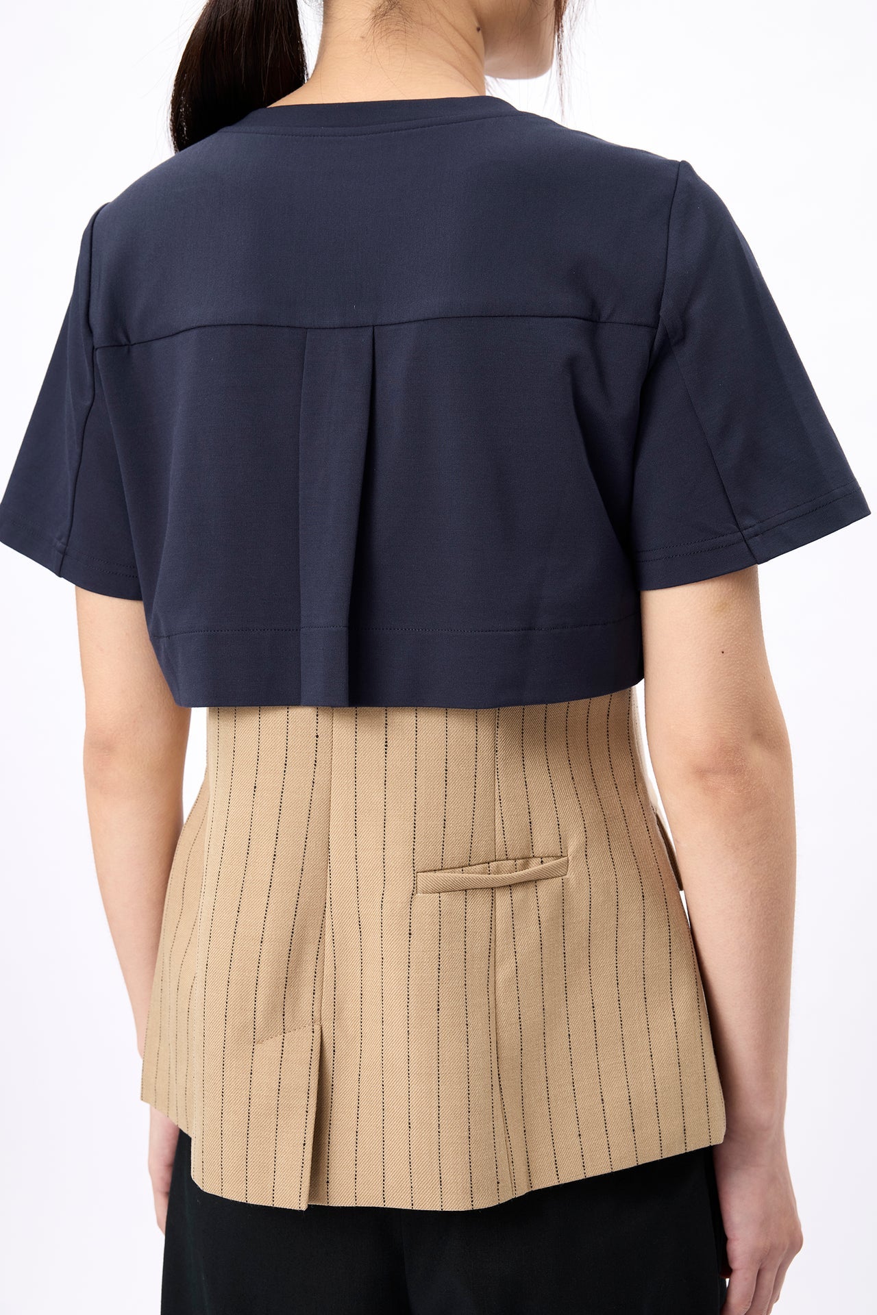 Layers Gilet-like Top