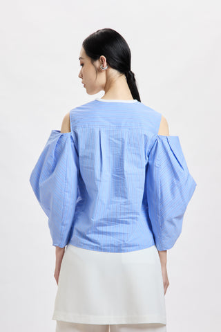 Puffy Off Shoulder Blouse