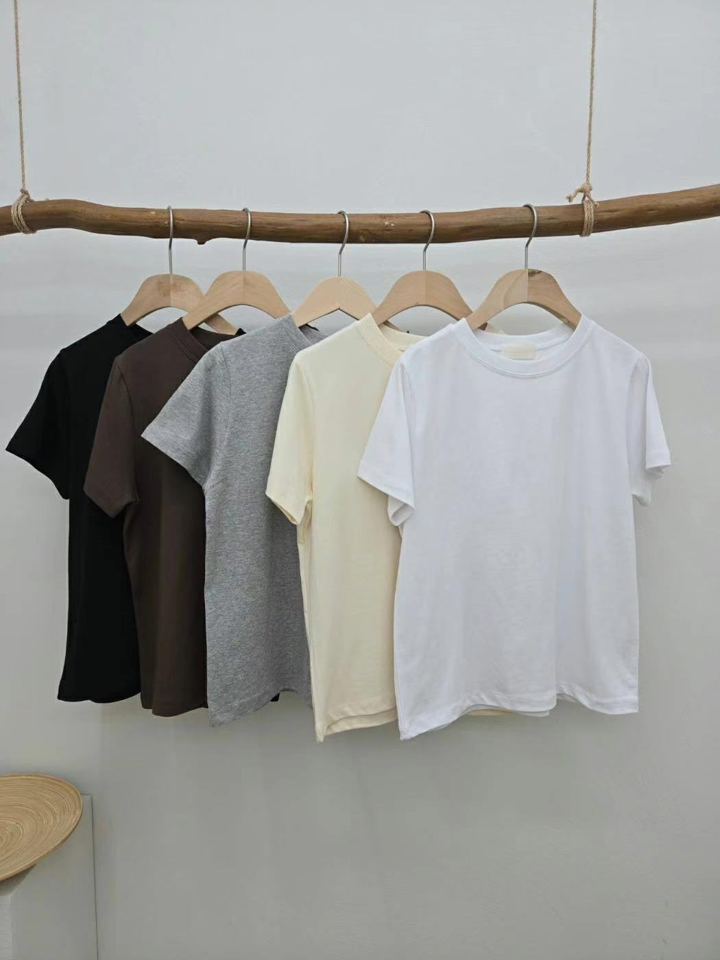 Daily Crew Neck Tee (加購$168)