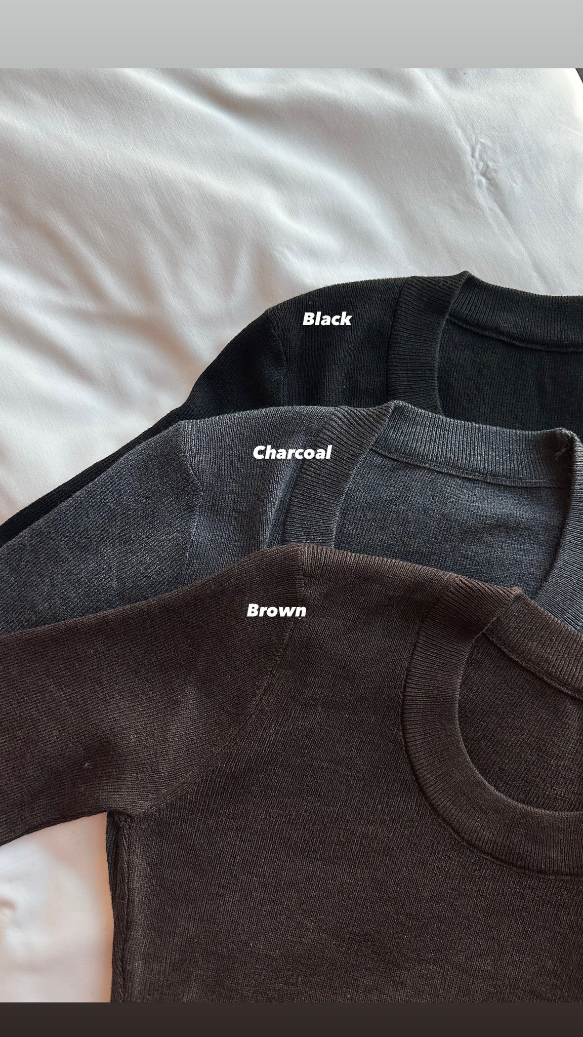 T10 Low U knit top