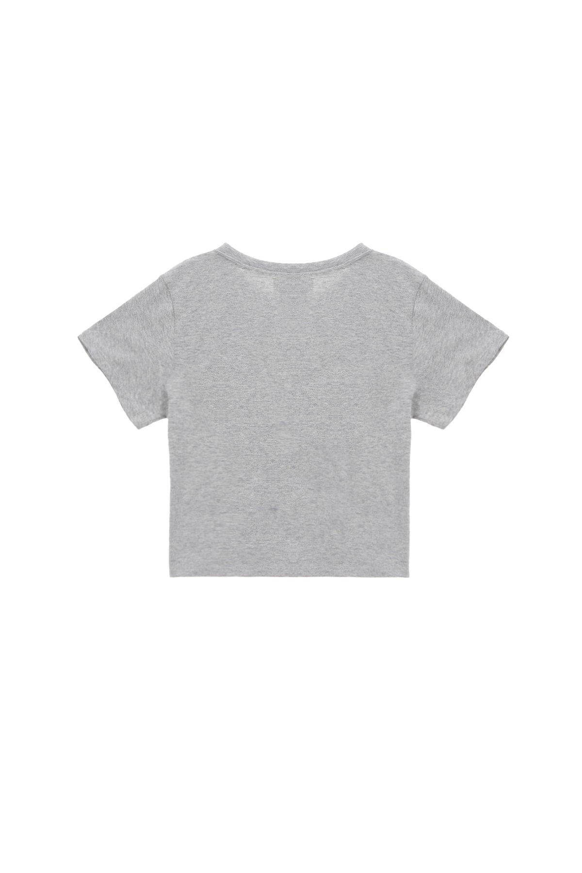 MATIN LOGO CROP TOP IN GREY
