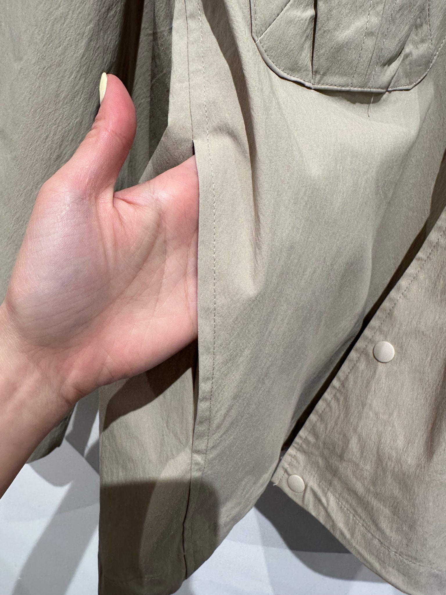 Parka Collar Shirt Jacket