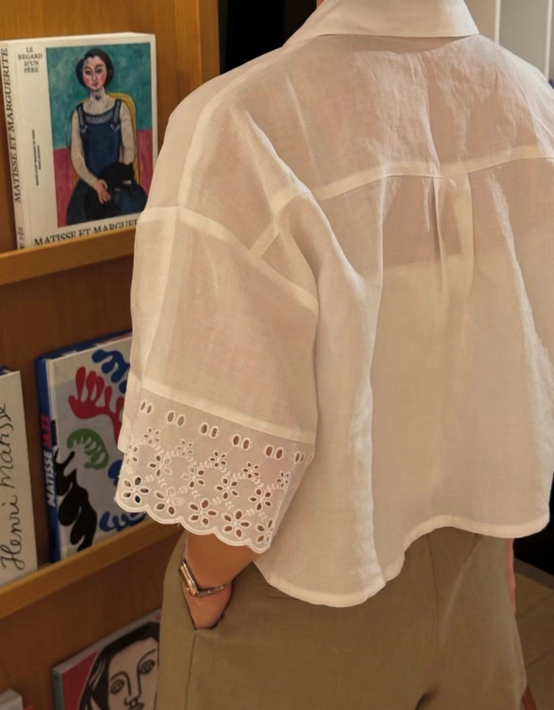 JS NY Premium Linen Cotton Boxy Blouse (15-17Jul $998, 之後批發價$1088)