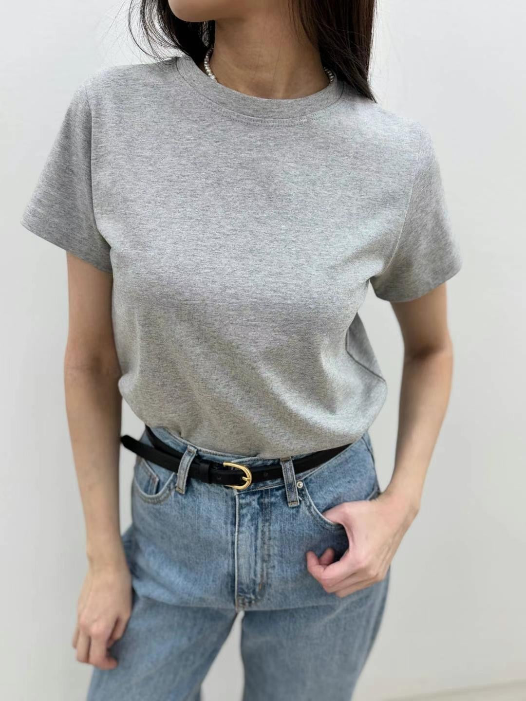Daily Crew Neck Tee (加購$168)