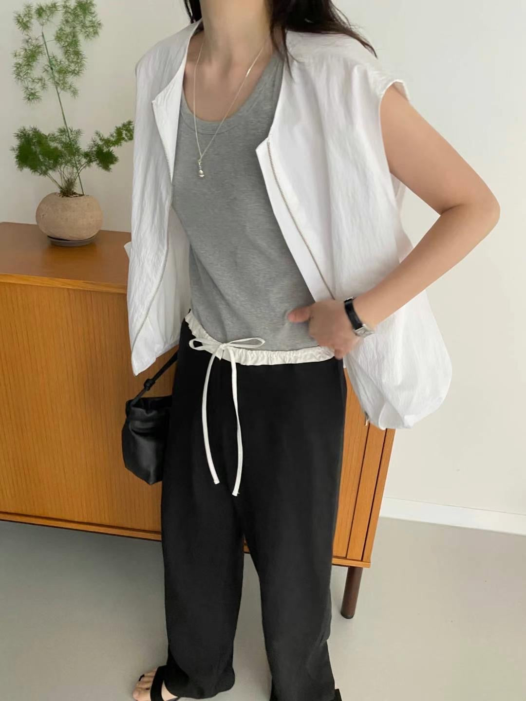 Light Puff Vest Jacket