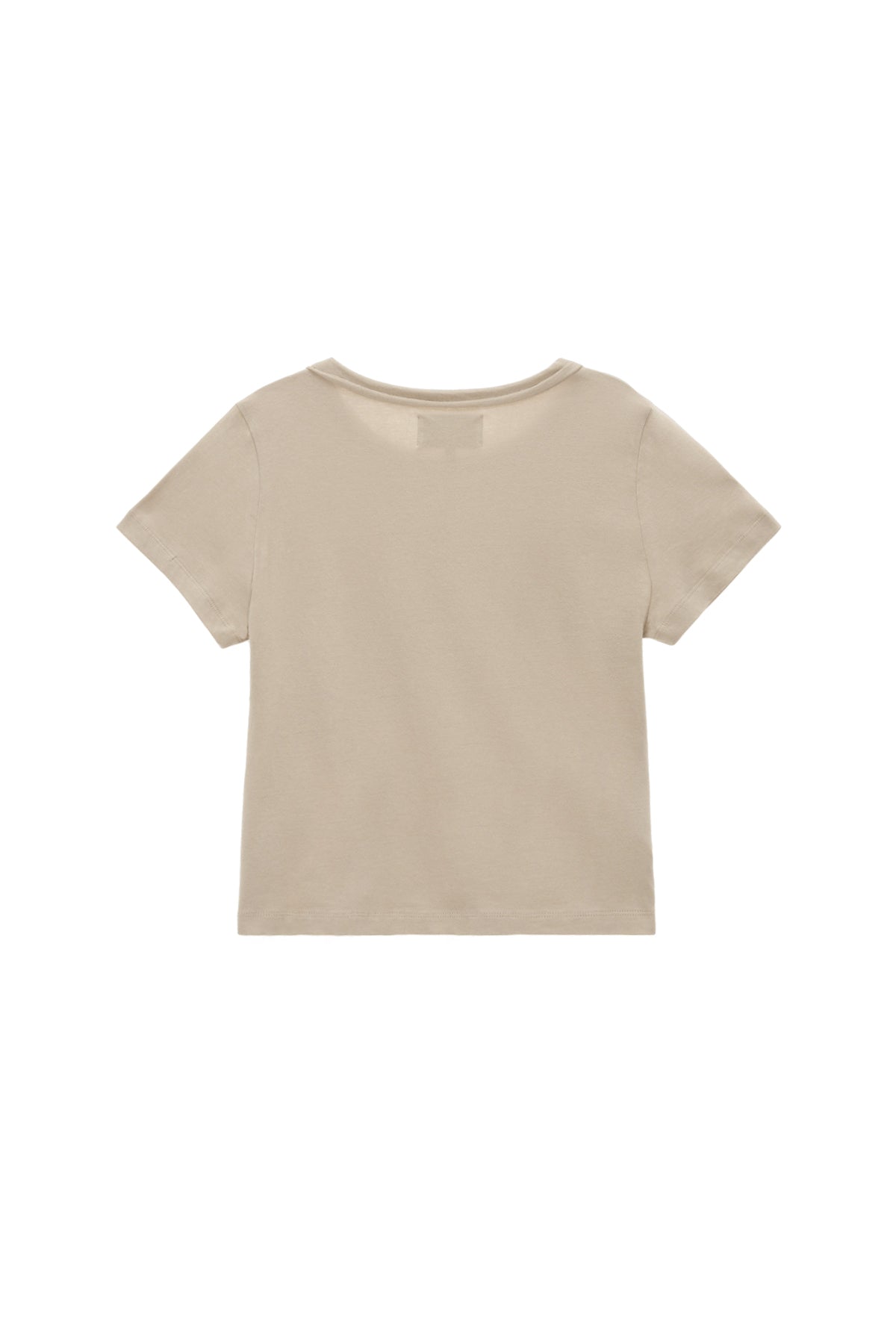 MATIN PINTUCK CROP TOP IN BEIGE