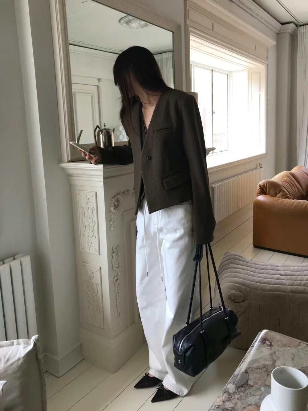 Boxy Wool Jacket