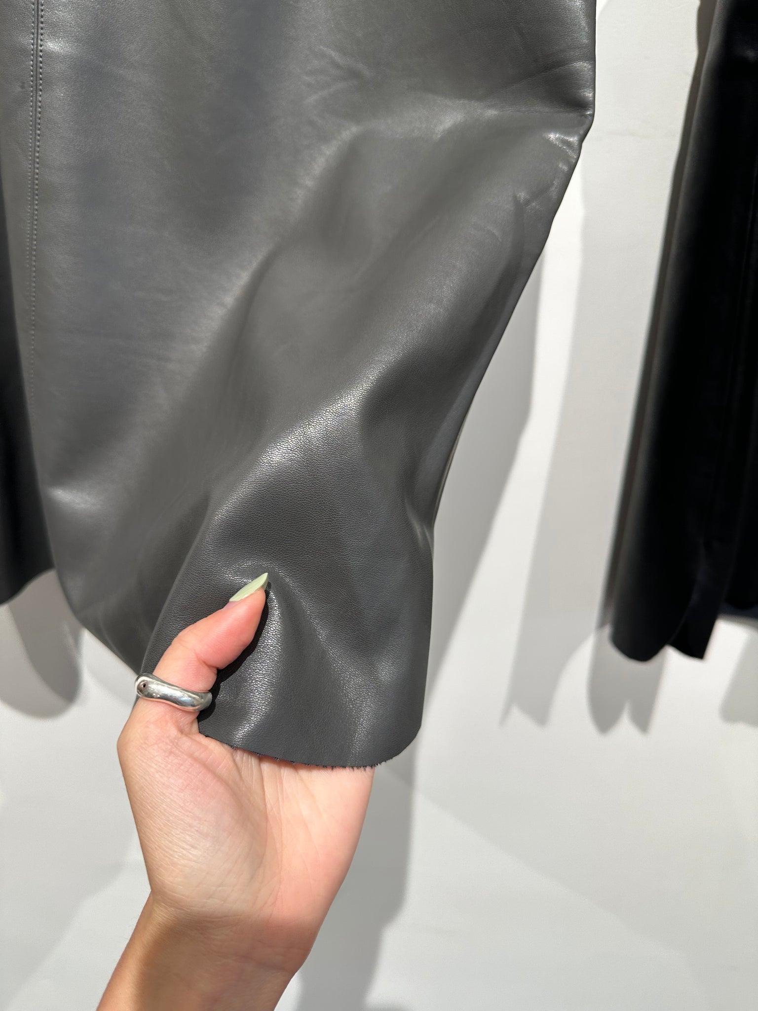 Faua Leather Long Vest