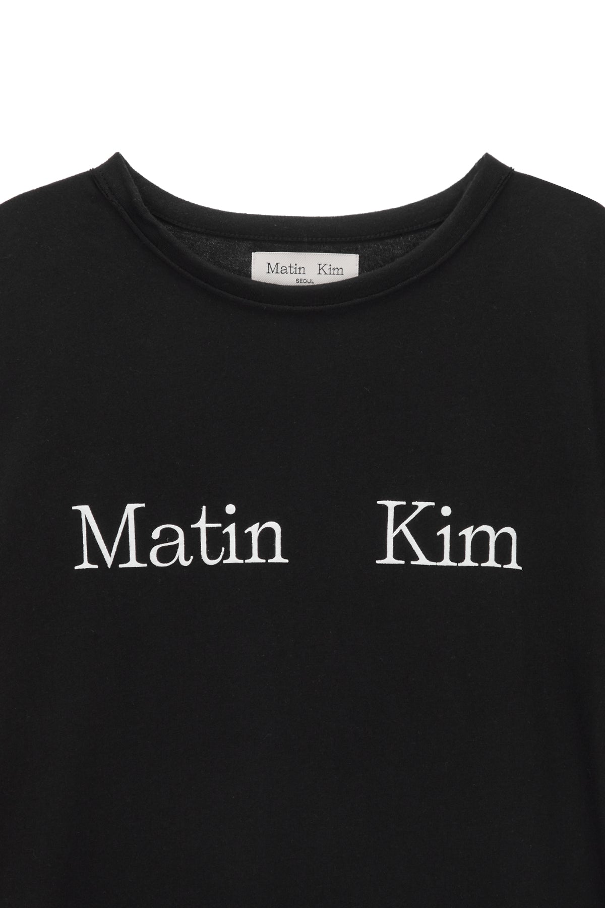 MATIN LOGO TOP IN BLACK (直播價至今晚23:59)