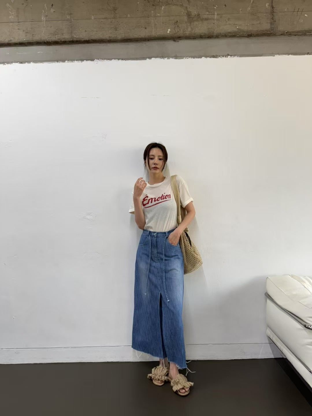 Monty's Pick Denim Skirt