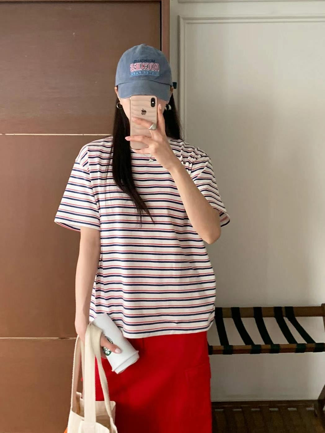 Colour Stripe Tee (加購$168)