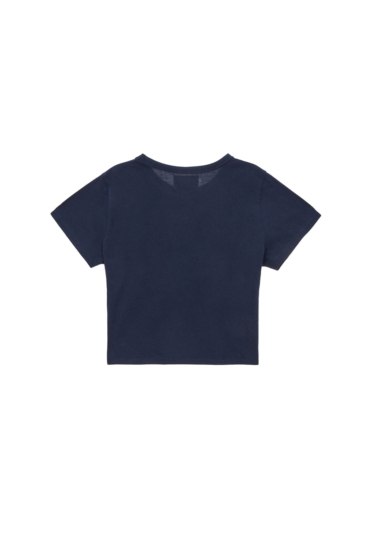 MATIN LOGO CROP TOP IN NAVY