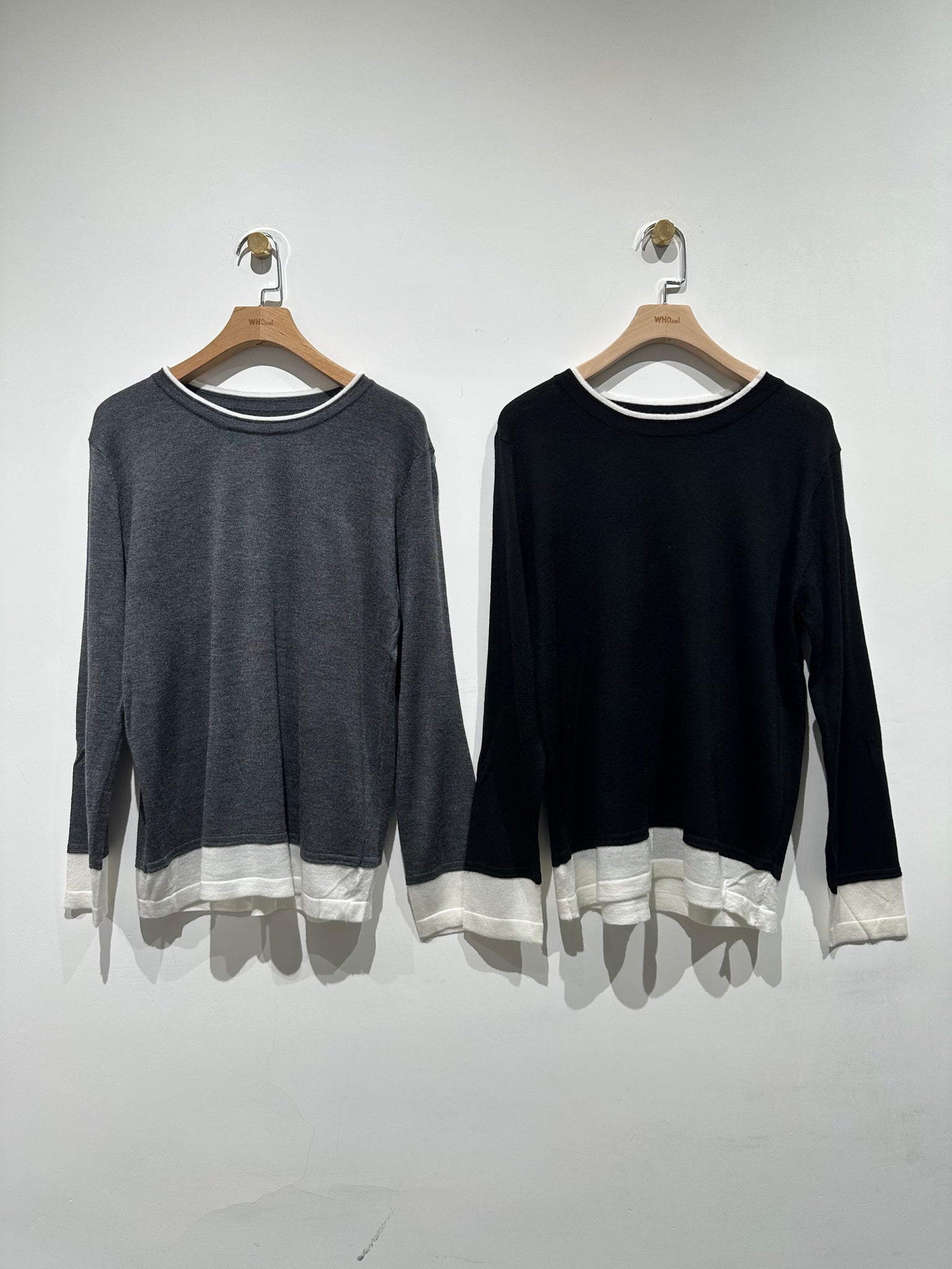 Tone Tone Knit Top