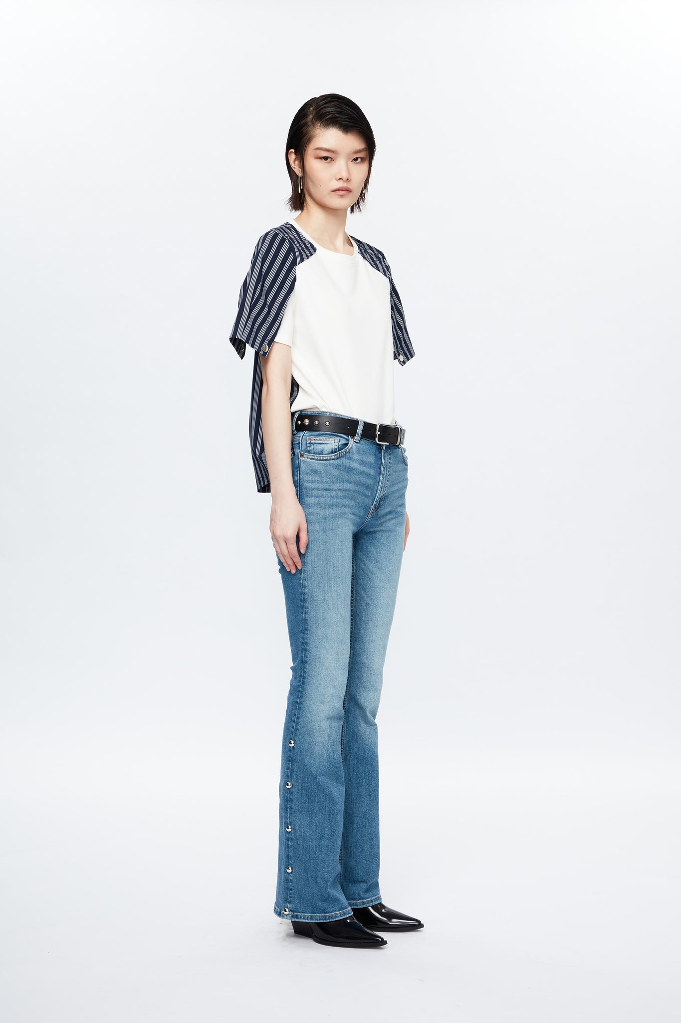 MEN Layer Top - White