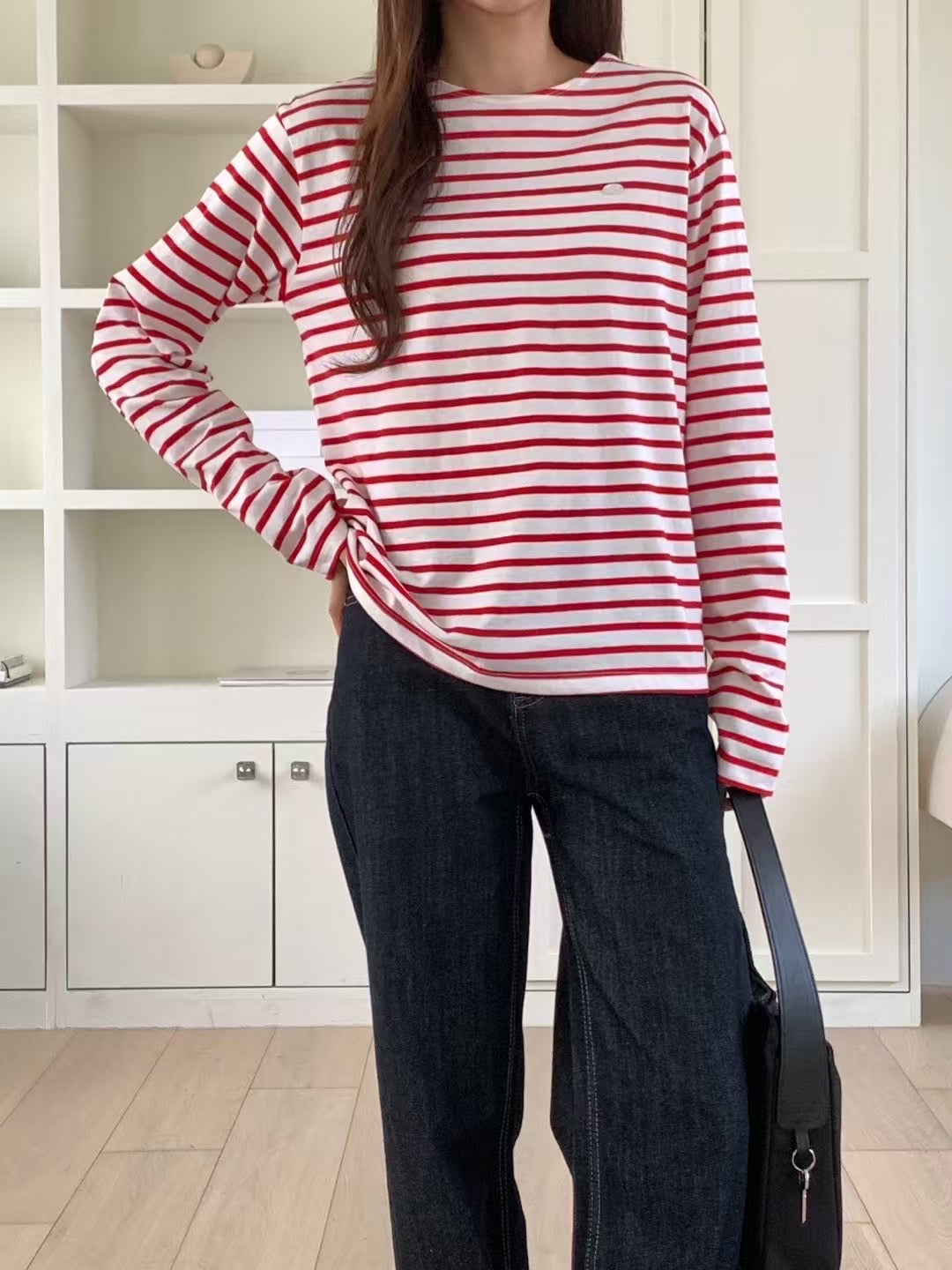 Essential French Stripe Tee (加購$198)
