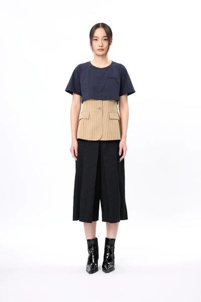 Layers Gilet-like Top