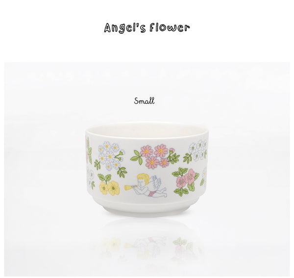 Dining Bowl Angel's Flower - S