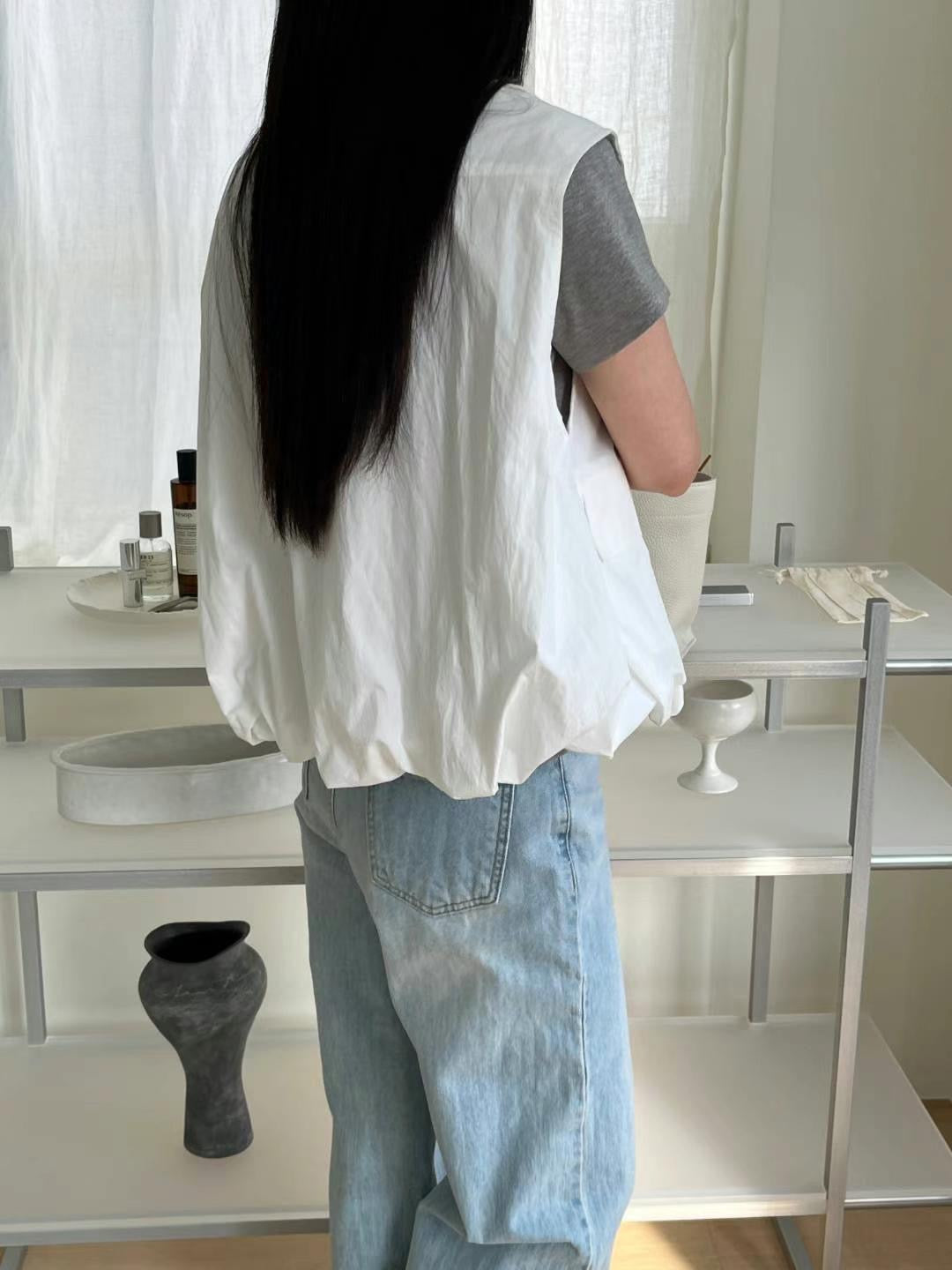 Light Puff Vest Jacket
