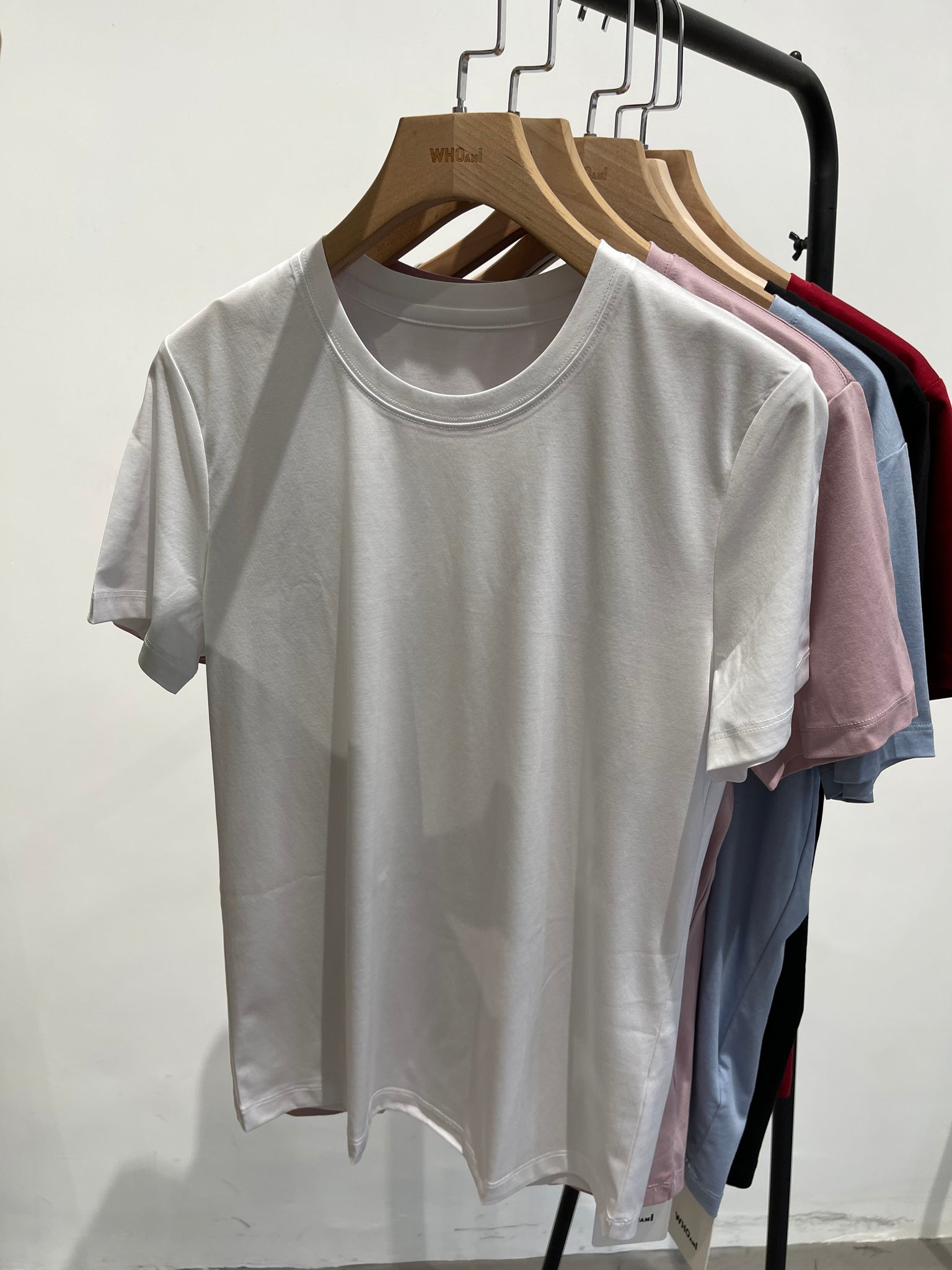 Upgraded Must Buy Silk Tee Crew Neck (10% Silk)