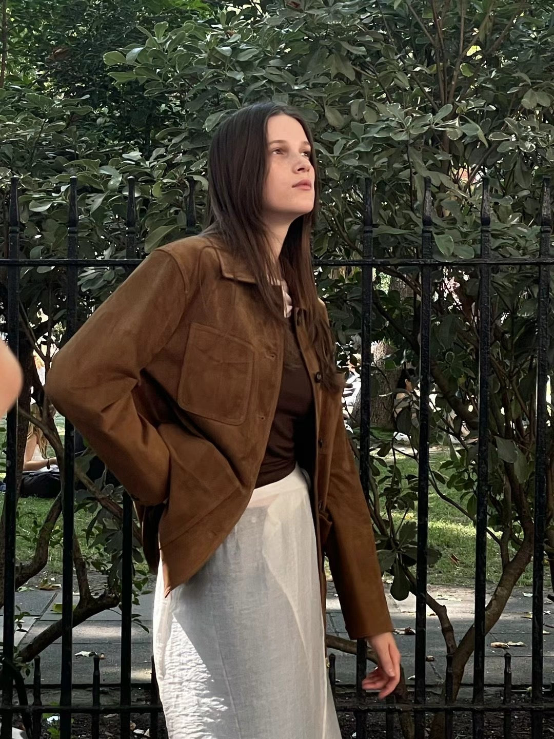 Genuine Suede Leather Jacket