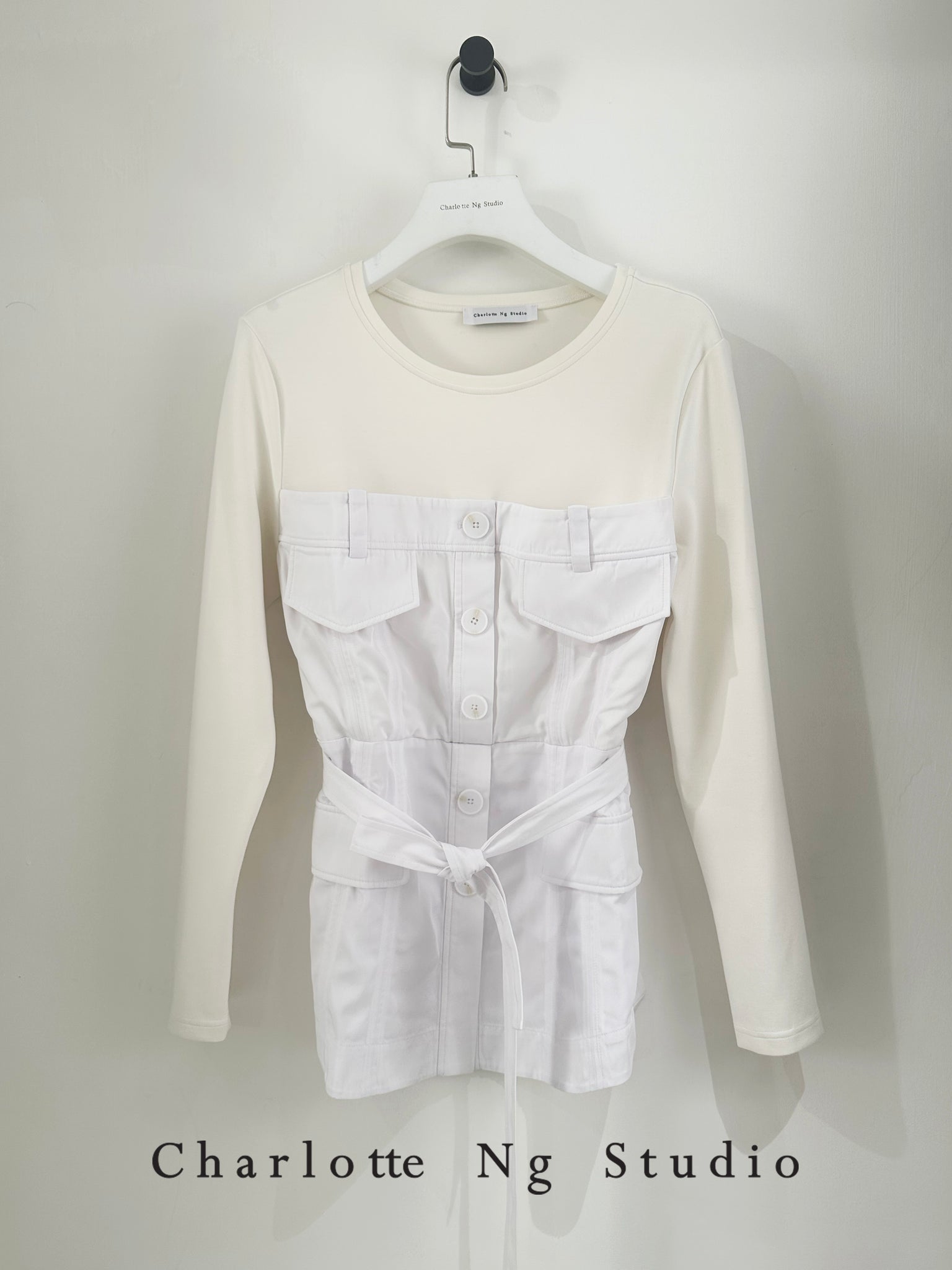 KEN"DO" Bouquet Top White