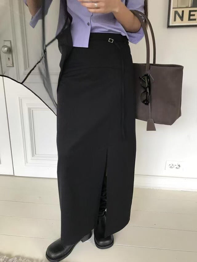 Thin Belt Skirt