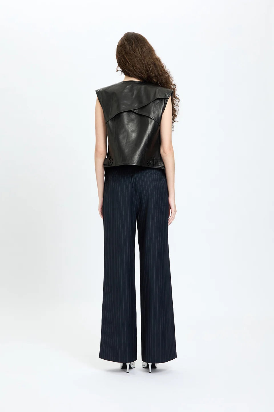 Tailored Pinstripe Pants