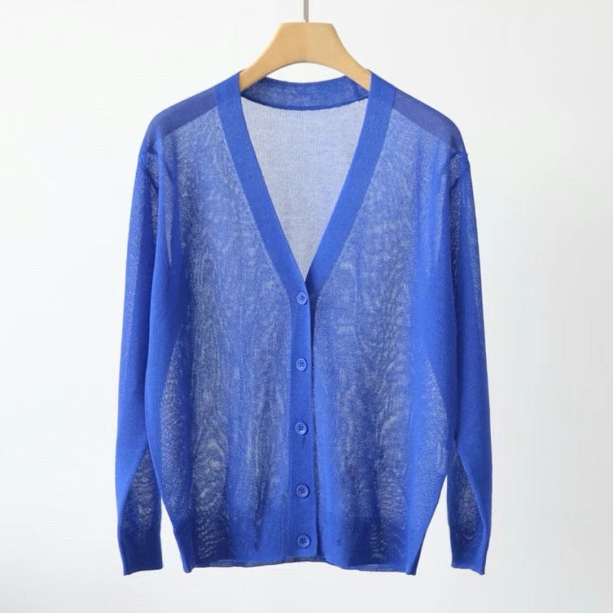 Must Buy Colourful Cool V Neck Cardigan (2-6Apr $268, 之後批發價$298)