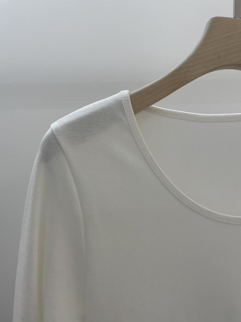 Square Neck Quality Thin Tee