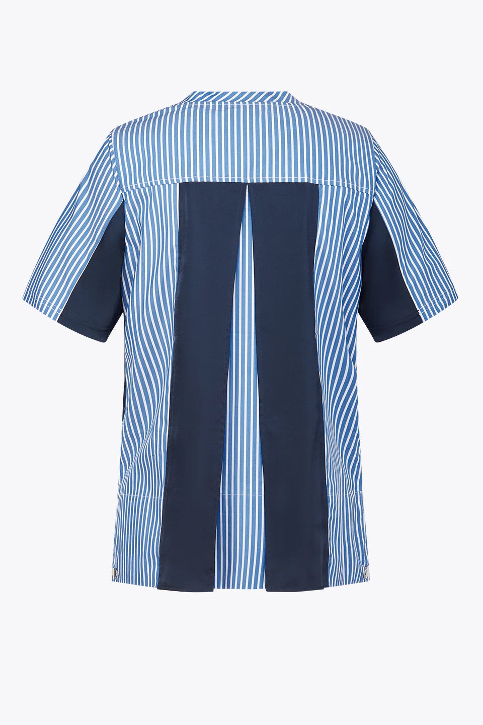 Flared Contrast Stripe Tee