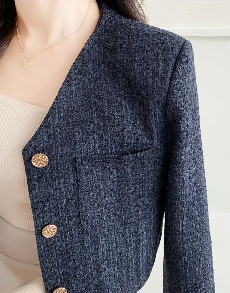 Boxy Tweed Jacket