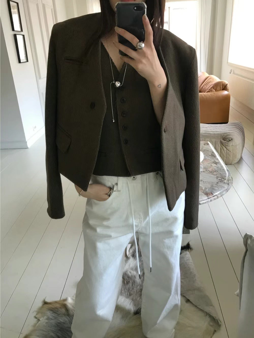 Boxy Wool Jacket