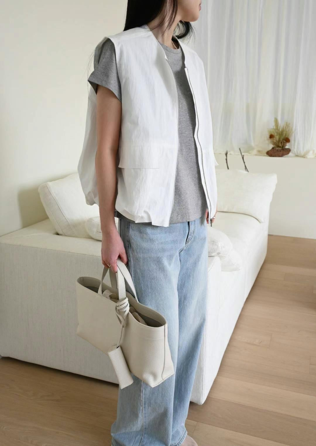 Light Puff Vest Jacket