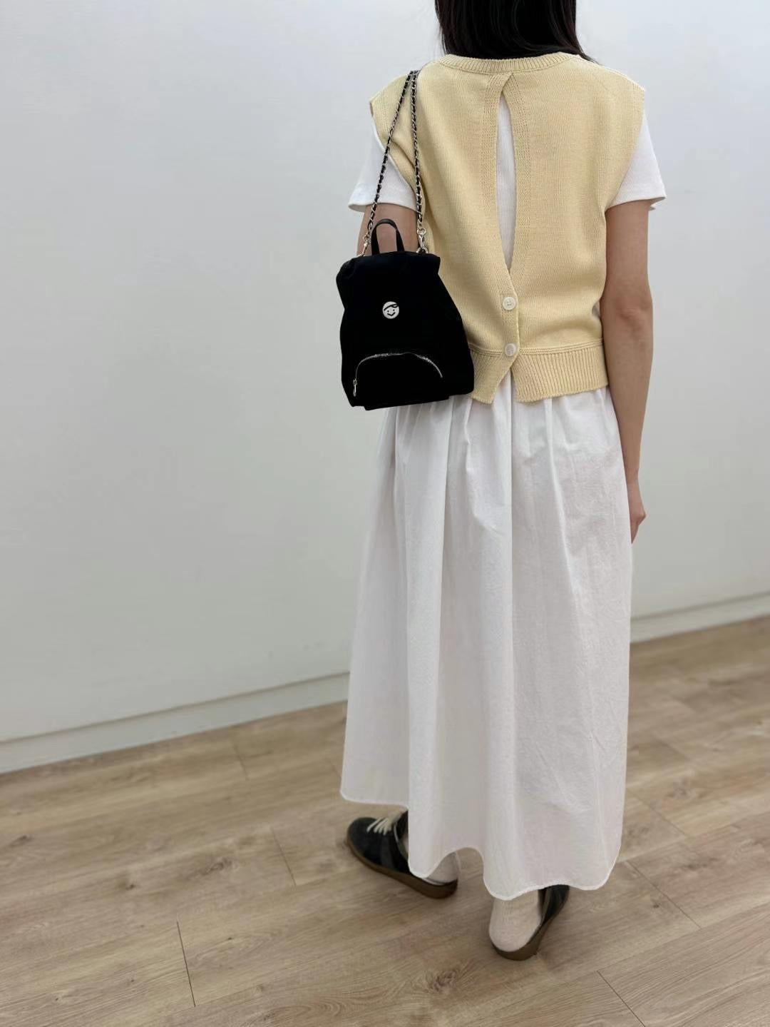 Summer Back Open Cable Knit Vest (20-22Mar $268, 之後批發價$298)