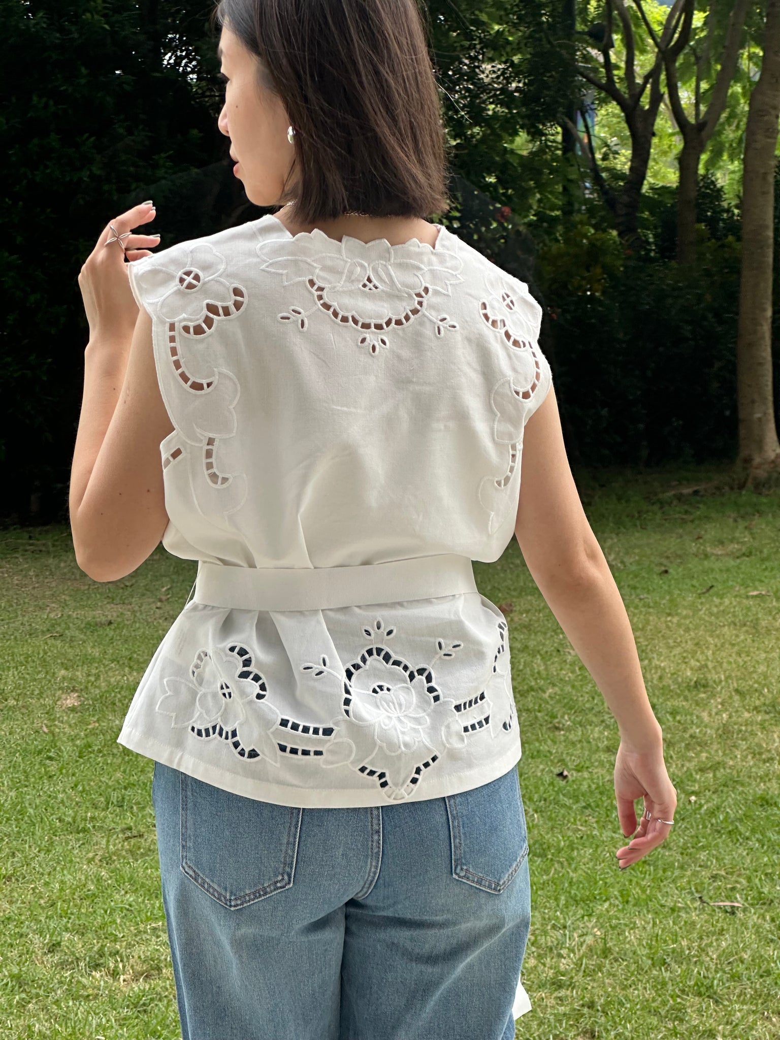 Embroidered Vest