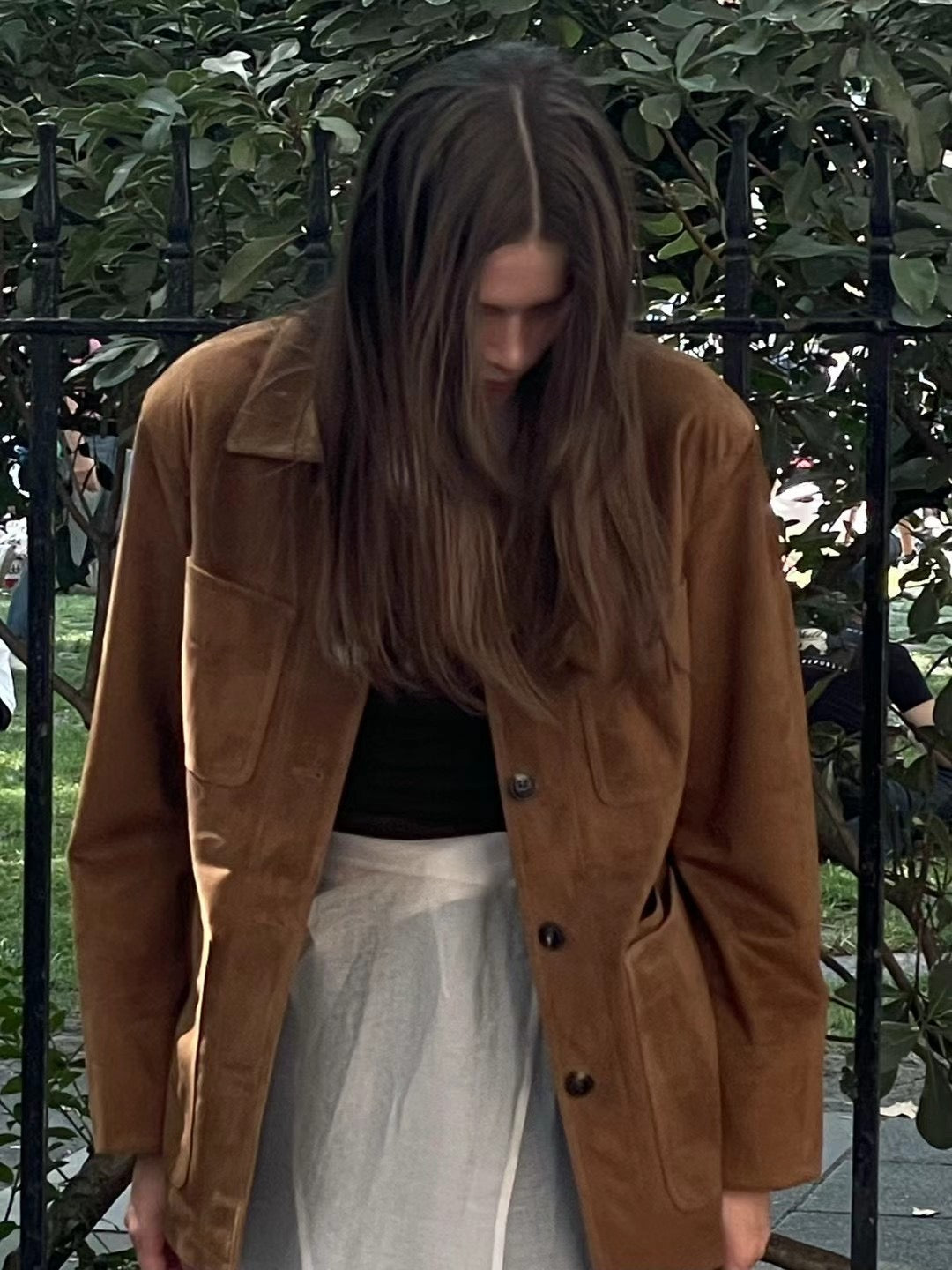 Genuine Suede Leather Jacket