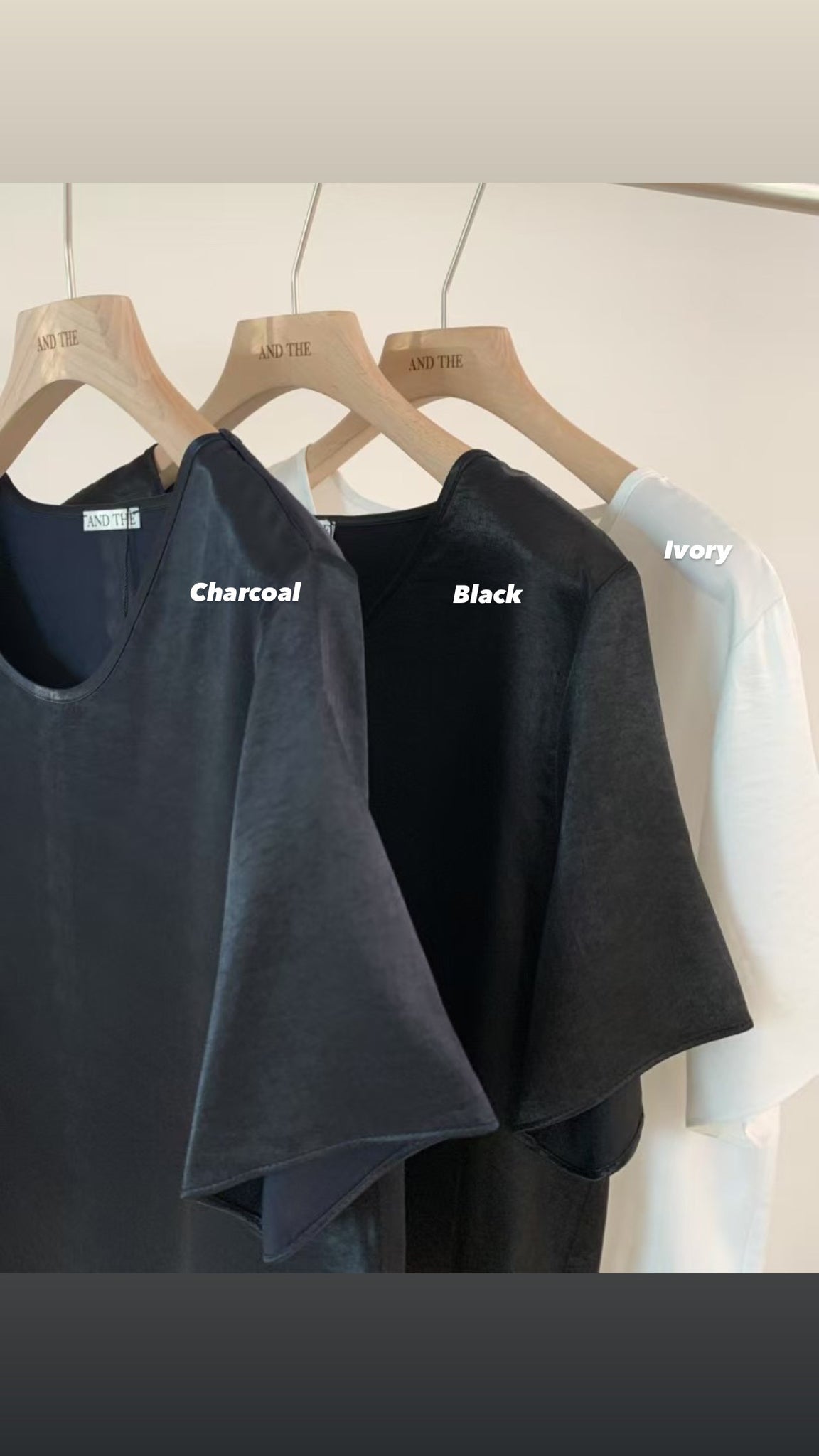 Delicate Causal Satin Top