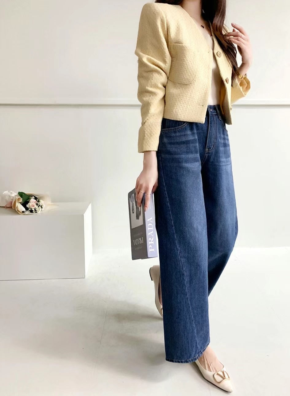 Boxy Tweed Jacket