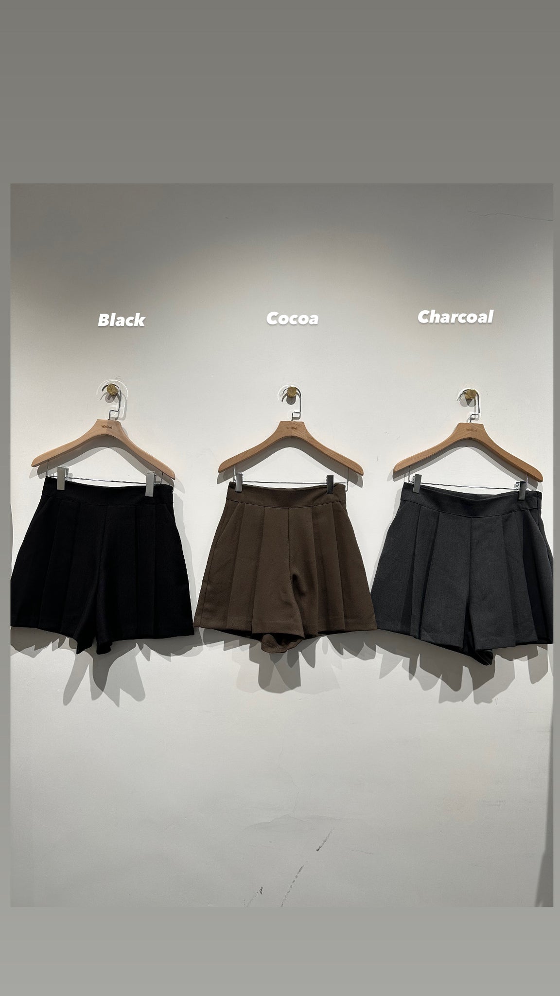 Fold Shorts (7-9Nov $298, 之後批發價$348)